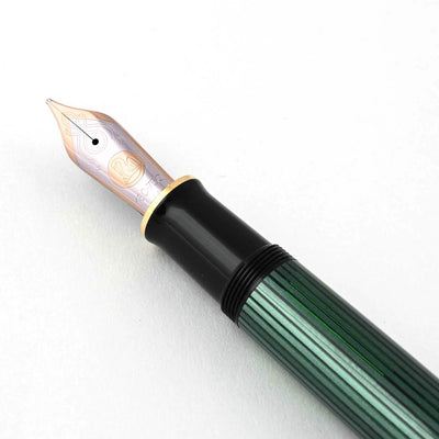 Pelikan M1000 Fountain Pen - Black Green 2