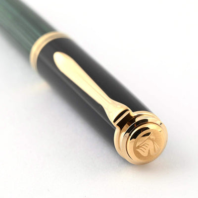 Pelikan M1000 Fountain Pen - Black Green 4