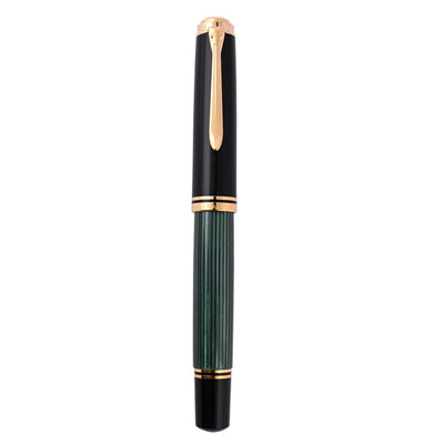 Pelikan M1000 Fountain Pen - Black Green 5