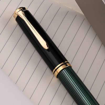Pelikan M1000 Fountain Pen - Black Green 14