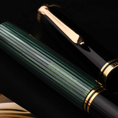 Pelikan M800 Fountain Pen - Black Green 11