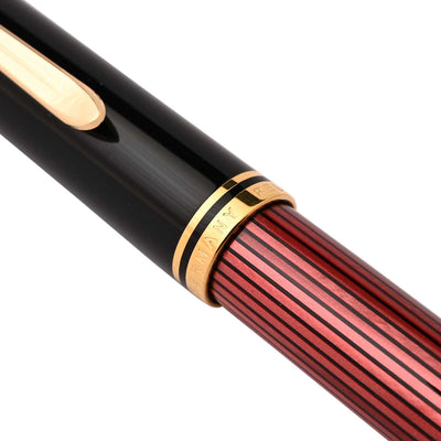Pelikan M800 Fountain Pen - Black Red GT 5