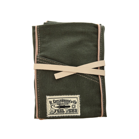 Esterbrook Pen Roll - Army Green