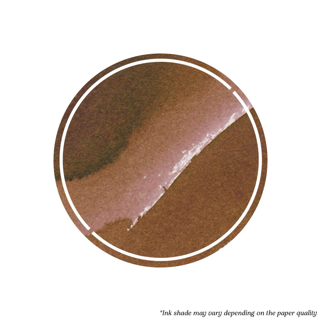 Buy Pilot Iroshizuku Tsukushi (Brown) Ink Bottle | Pilot Inks | Makoba