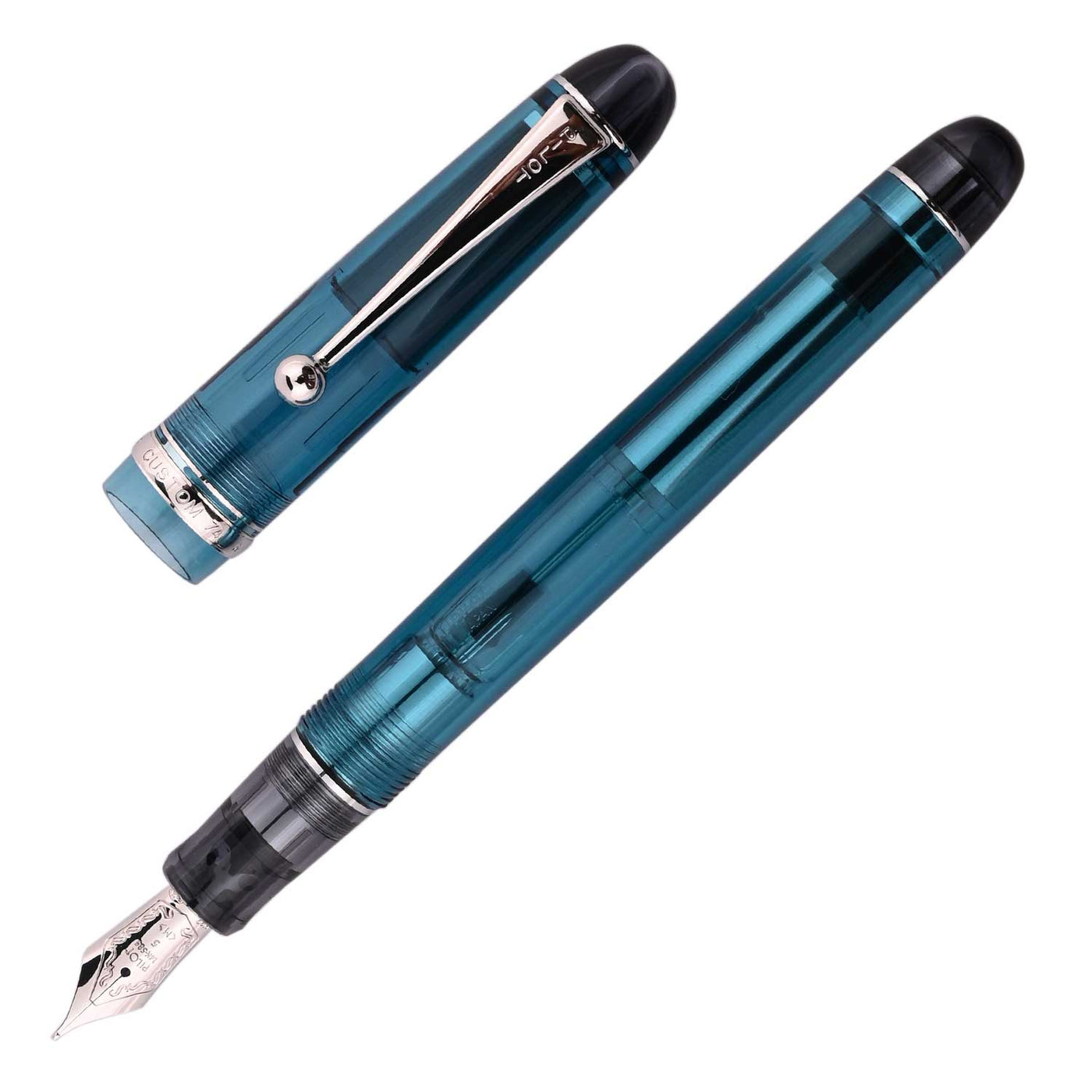 Pilot Custom 74 Fountain Pen - Tinted Green CT 1