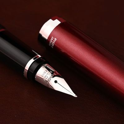 Pilot Falcon Metal Fountain Pen - Red CT 11