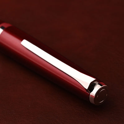 Pilot Falcon Metal Fountain Pen - Red CT 12