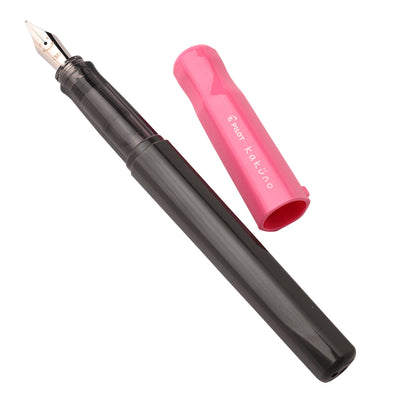 Pilot Kakuno Fountain Pen - Pink Gray 5