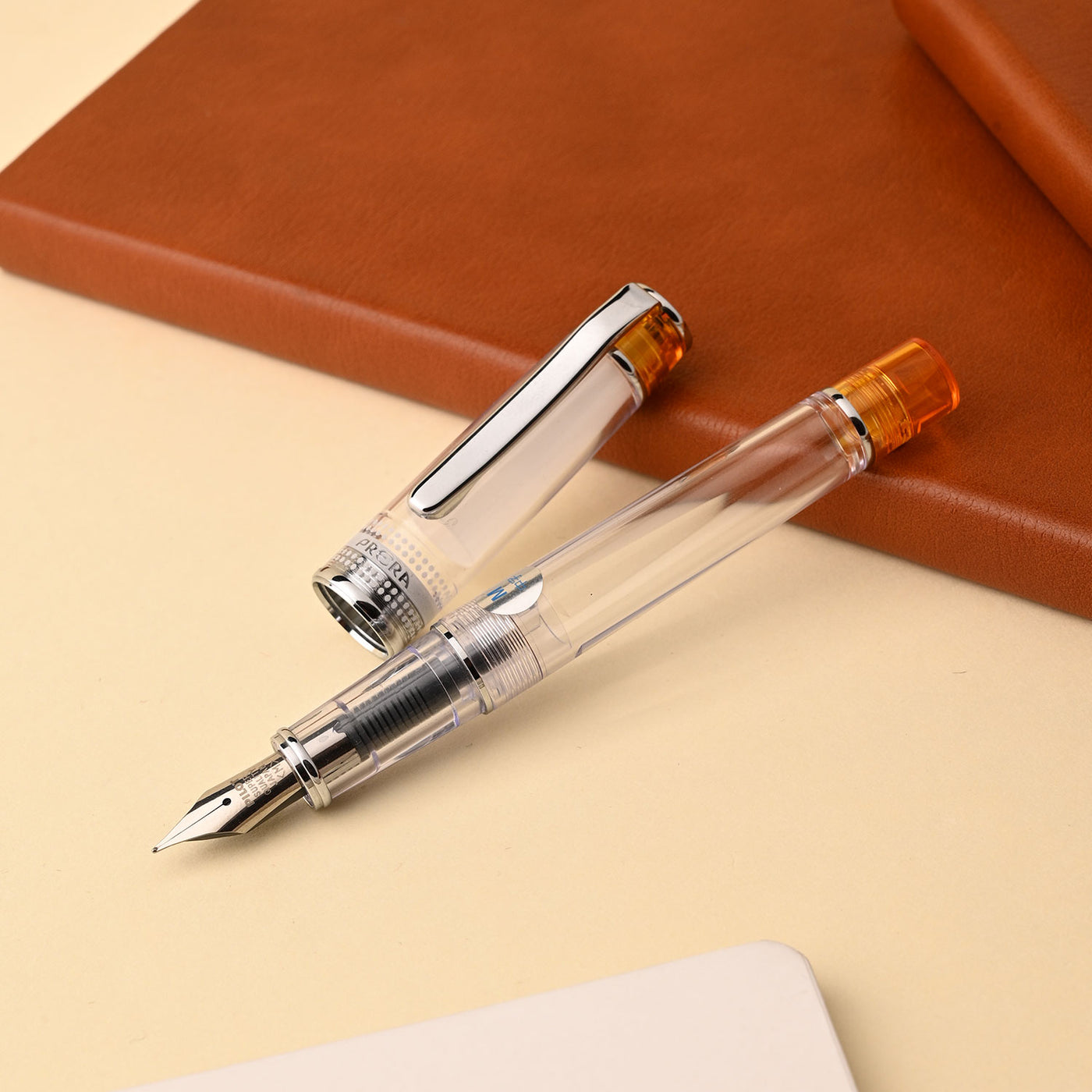 Pilot Prera Fountain Pen - Orange CT 8