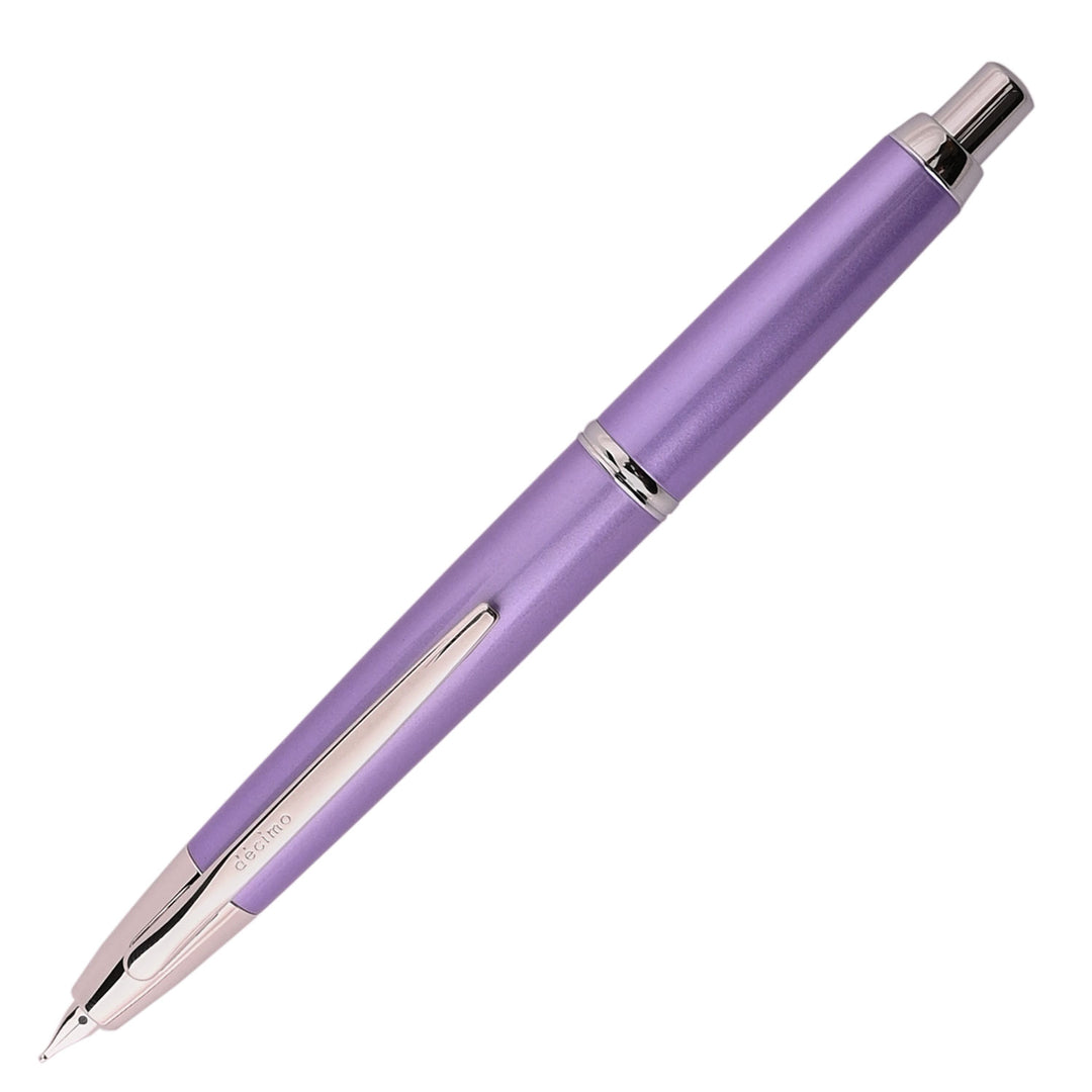 PILOT CAPLESS decimo 20colors Purple 細字 Buy Pilot Capless Decimo Fountain Pen-Violet CT Online at Makoba-Pilot