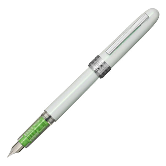 Platinum Plaisir Aura Fountain Pen - Healing Green