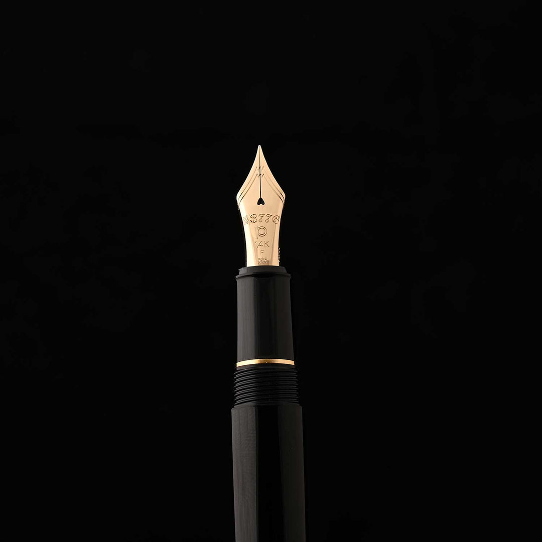 Platinum 3776 Century Black in Black Fountain Pen| Buy Online