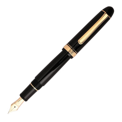 Platinum 3776 Century Fountain Pen - Black in Black 3