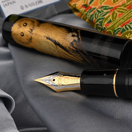 Sailor Bespoke Chinkin Owl Limited Edition Fountain Pen