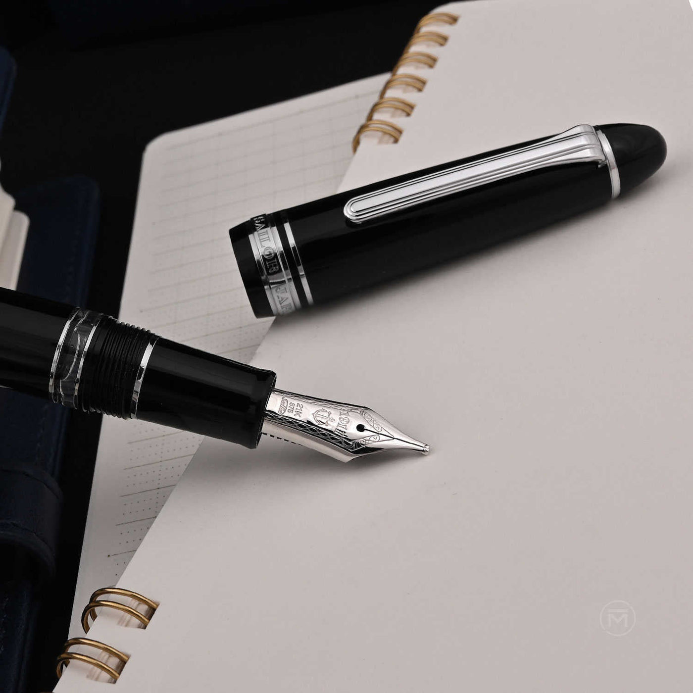 Sailor 1911L Realo Fountain Pen Black 9