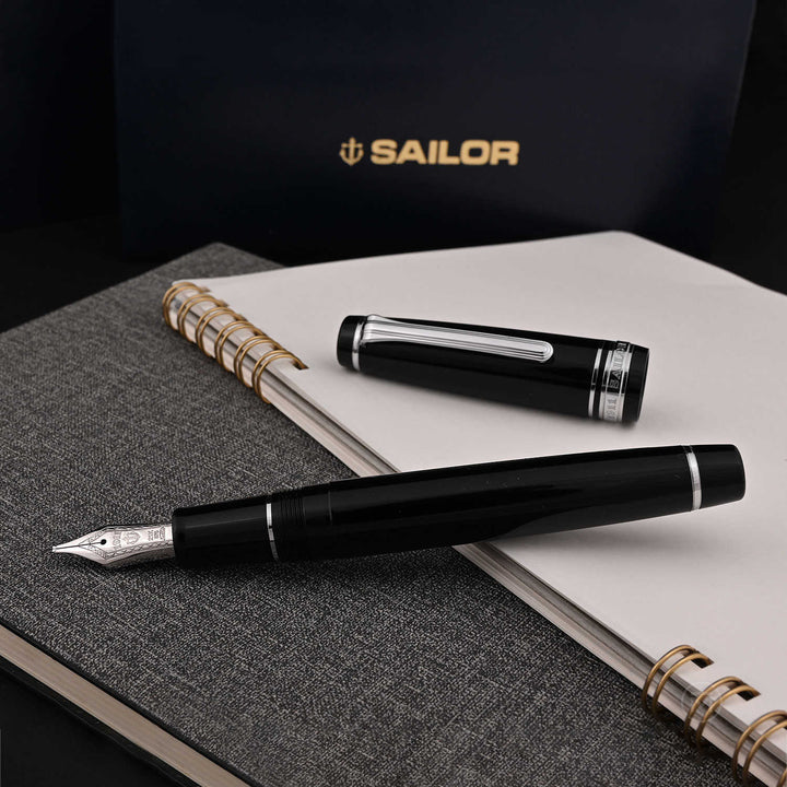 Sailor Professional Gear Black CT Fountain Pen | Shop Online