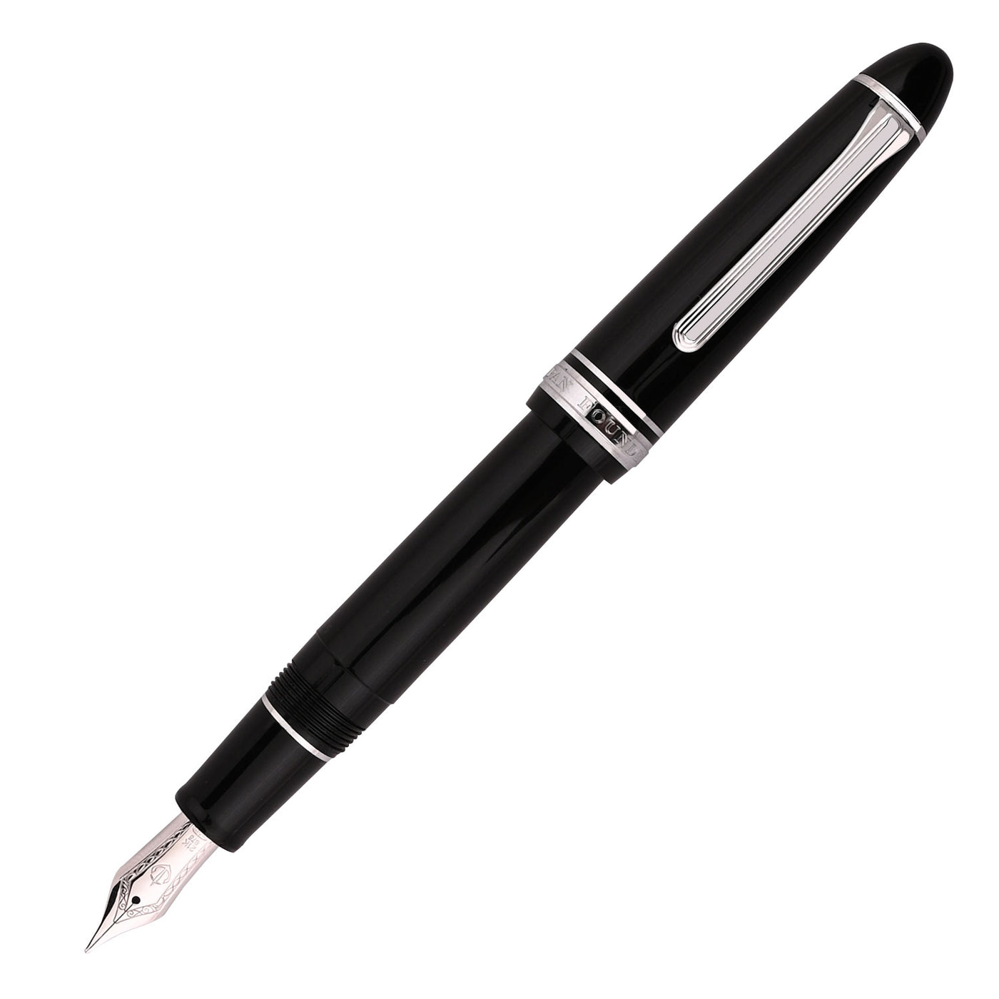 Sailor 1911L Fountain Pen Black CT 4