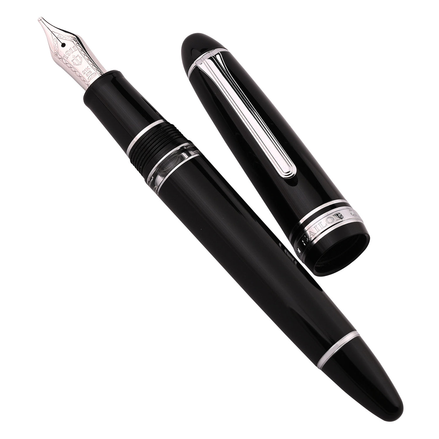 Sailor 1911L Realo Fountain Pen Black 3