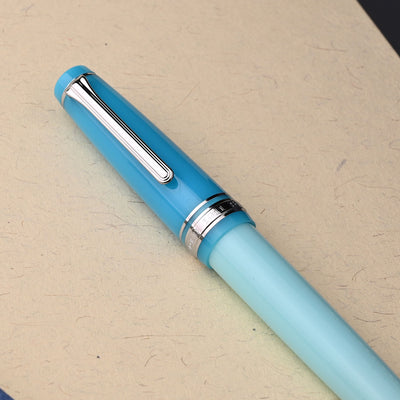 Sailor Professional Gear Cocktail Series Fountain Pen Blue Train (Special Edition) 14