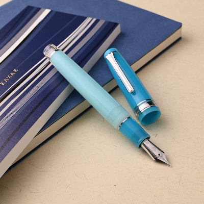 Sailor Professional Gear Cocktail Series Fountain Pen Blue Train (Special Edition) 5