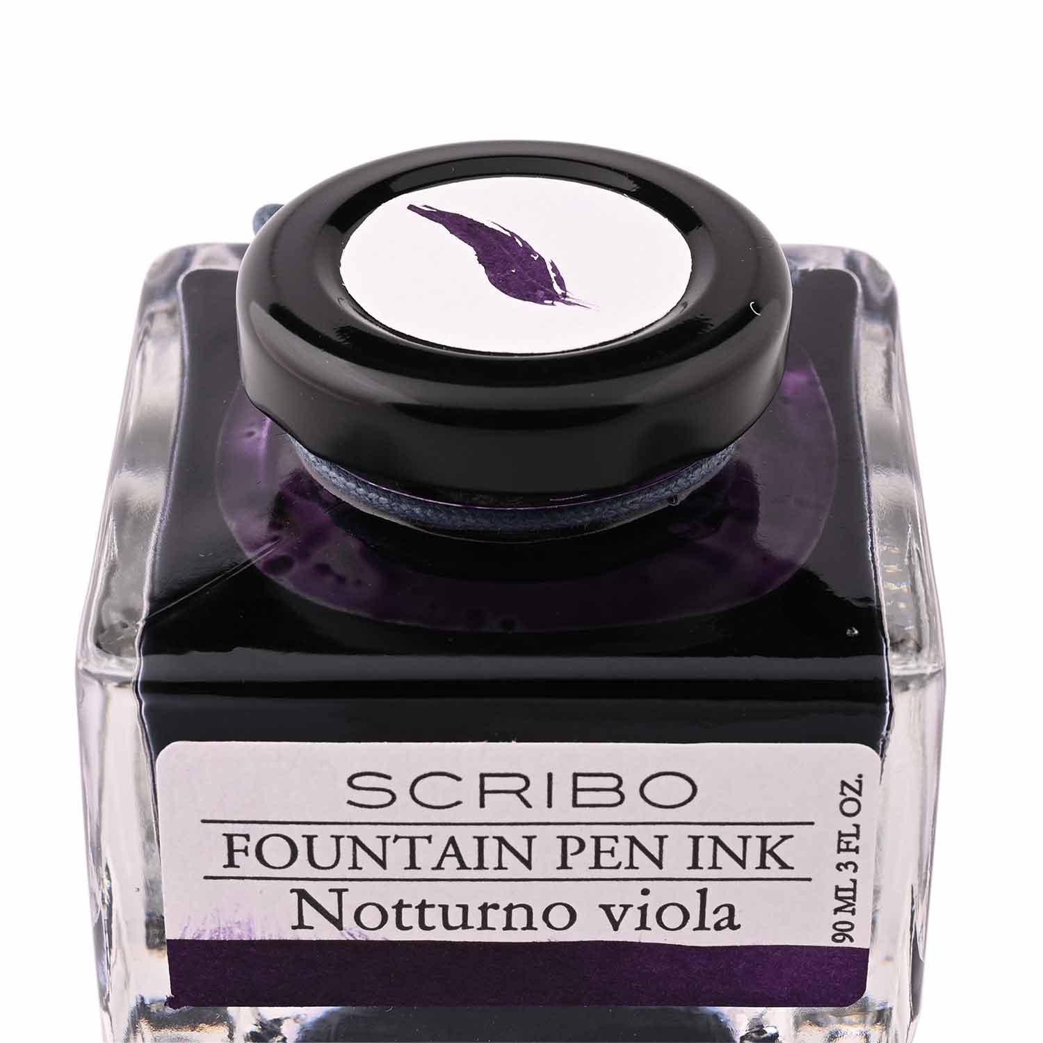 Scribo Notturno Viola Ink Bottle, Violet - 90ml – Makoba