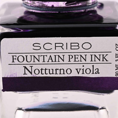 Scribo Notturno Viola Ink Bottle Violet 90ml 5