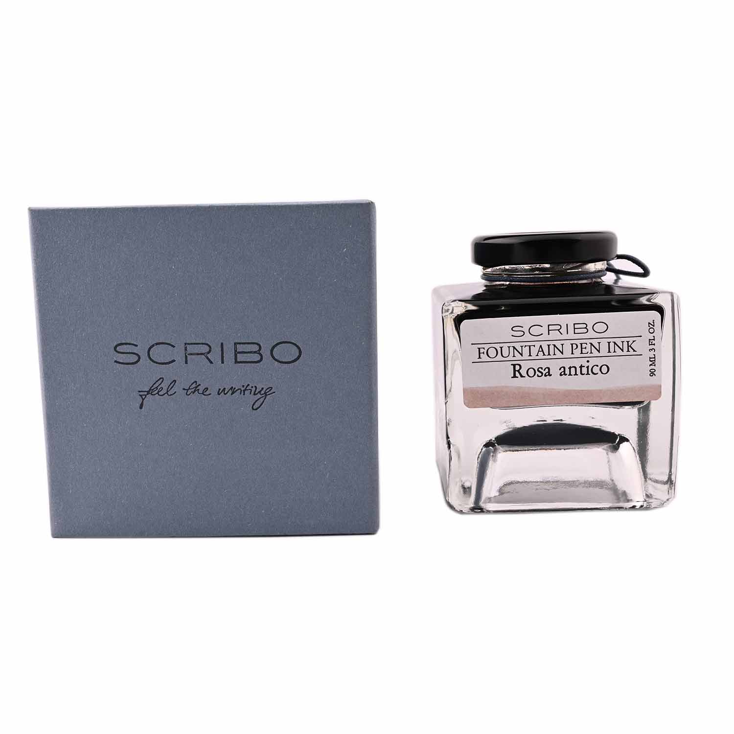 Scribo Rosa Antico Ink Bottle, Pink - 90ml – Makoba