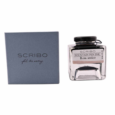 Scribo Rosa Antico Ink Bottle Pink 90ml 2