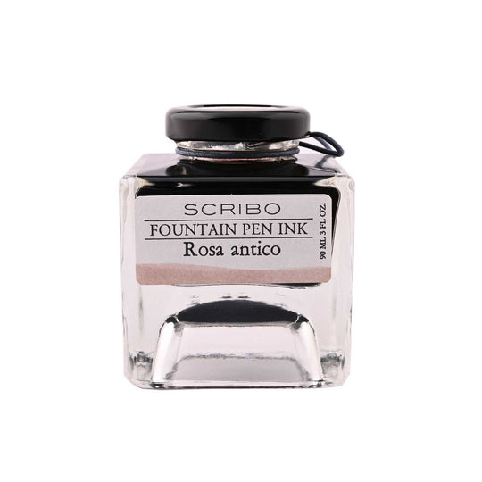 Scribo Rosa Antico Ink Bottle, Pink - 90ml
