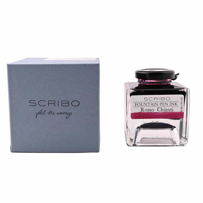 Scribo Rosso Chianti Ink Bottle Red 90ml 2