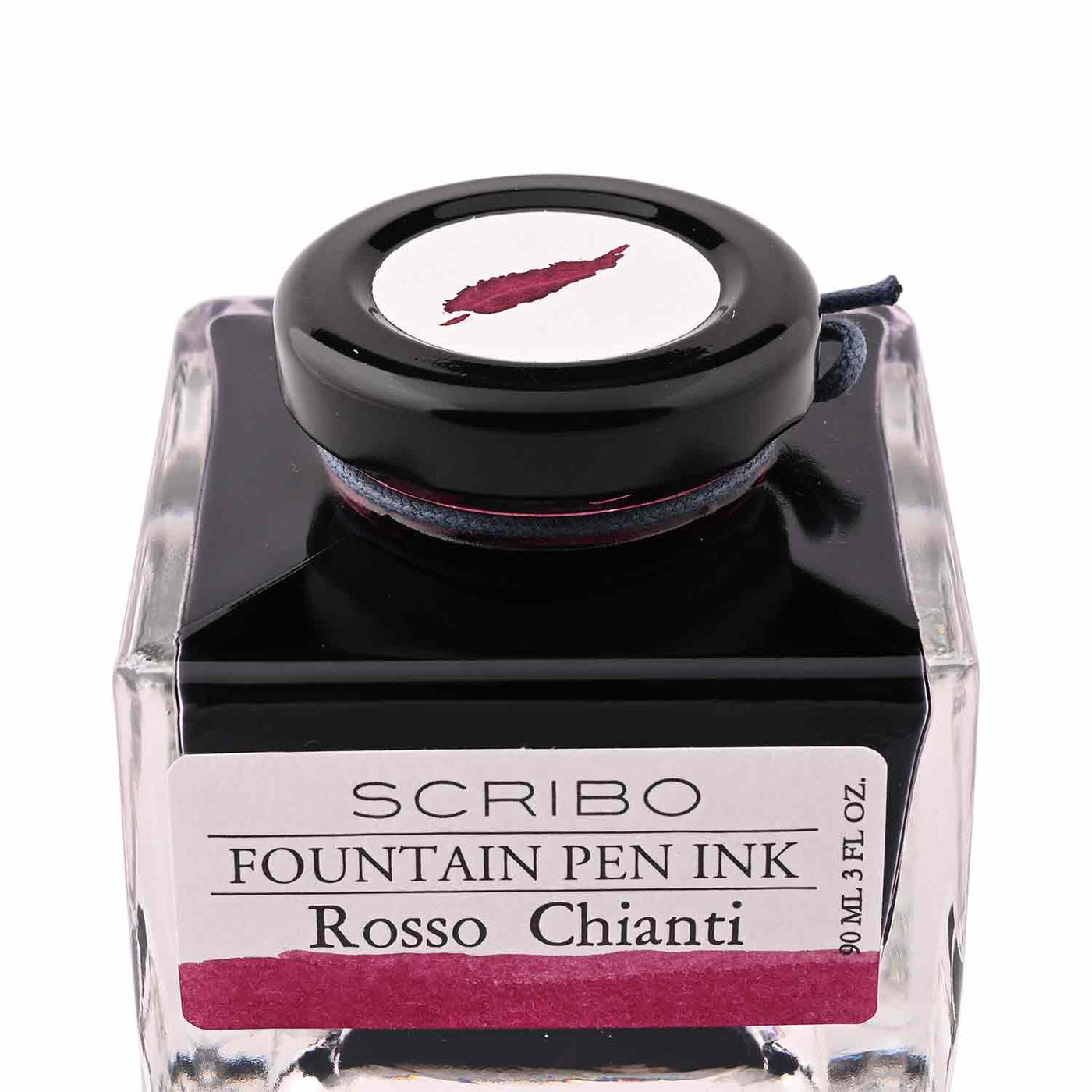 Scribo Rosso Chianti Ink Bottle Red 90ml 4