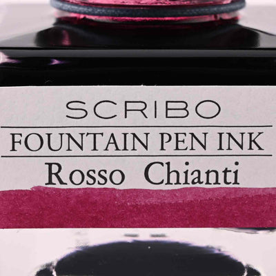 Scribo Rosso Chianti Ink Bottle Red 90ml 5