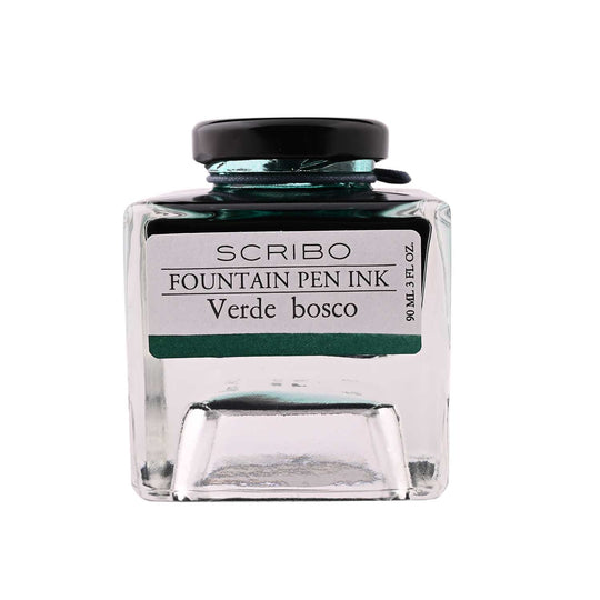 Scribo Verde Bosco Ink Bottle, Green - 90ml