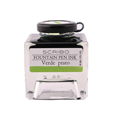 Scribo Verde Prato Ink Bottle Green 90ml  3