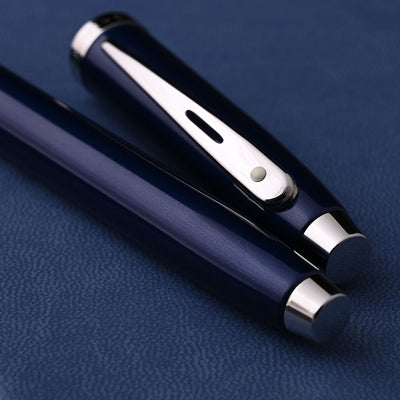 Sheaffer 100 Roller Ball Pen - Glossy Blue CT 13