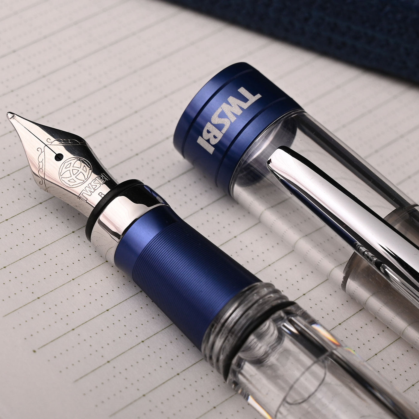 TWSBI Diamond 580ALR Fountain Pen - Navy Blue 7