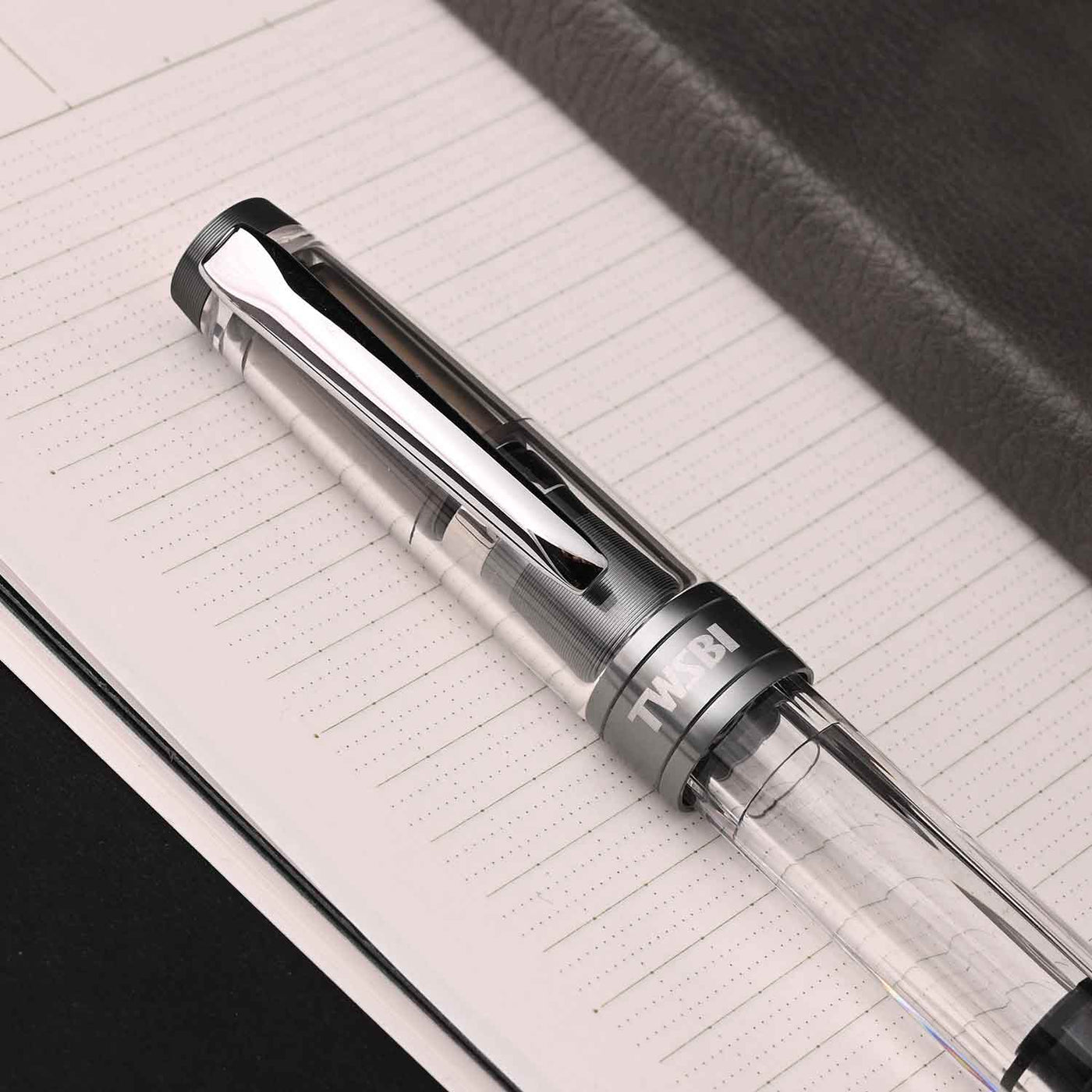 TWSBI Diamond 580ALR Nickel Gray Fountain Pen 14