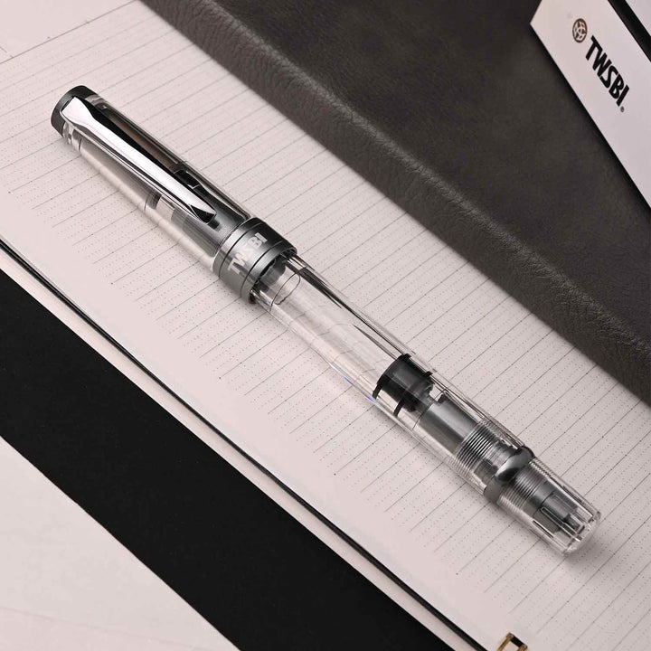 Buy Twsbi Diamond 580 Nickel Grey Fountain Pen|Twsbi 580ALR Pens