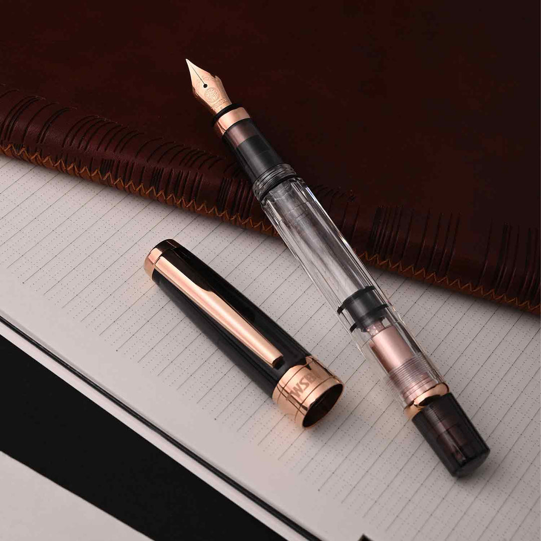 Buy TWSBI Diamond 580 Fountain Pen - Smoke Rosegold II Online