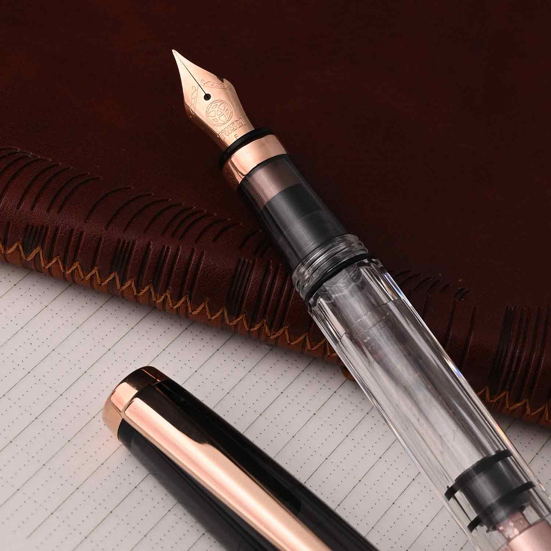 Buy TWSBI Diamond 580 Fountain Pen - Smoke Rosegold II Online