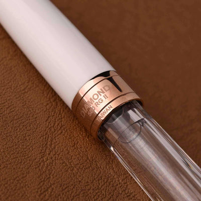 TWSBI Diamond 580 Fountain Pen - White Rosegold II 10