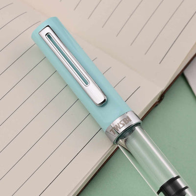 TWSBI Eco-T Fountain Pen - Mint Blue (Special Edition) 10