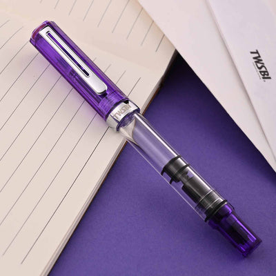 TWSBI Eco Fountain Pen  Transparent Purple (Special Edition) 7
