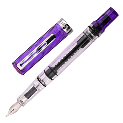 TWSBI Eco Fountain Pen Transparent Purple (Special Edition) 1