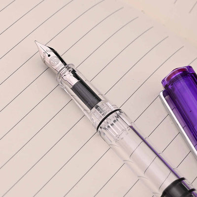 TWSBI Eco Fountain Pen  Transparent Purple (Special Edition) 10