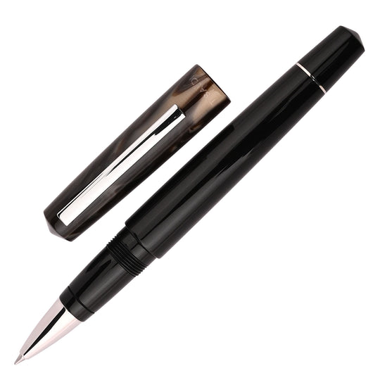 Tibaldi Infrangibile Roller Ball Pen - Taupe Grey