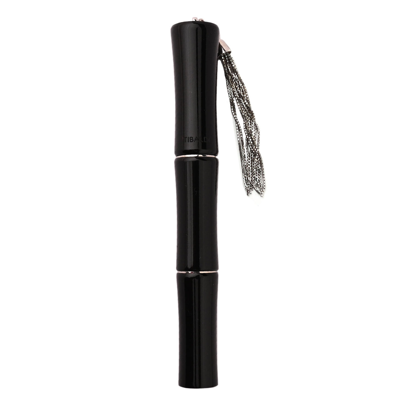 Tibaldi Bamboo Fountain Pen - Rich Black CT 6
