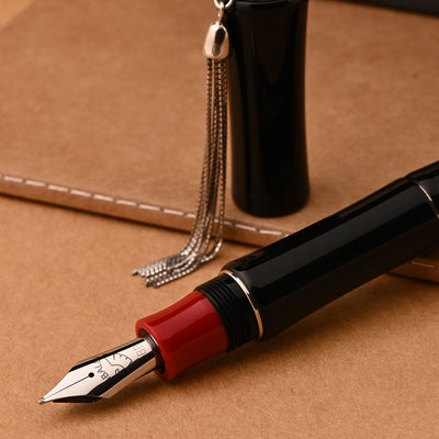 Tibaldi Bamboo Fountain Pen - Rich Black