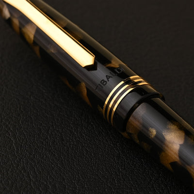 Tibaldi Bononia Ball Pen - Black Gold 10