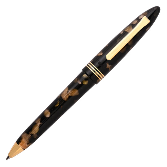 Tibaldi Bononia Ball Pen - Black Gold